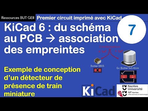 Premier PCB avec KiCad 6 : Associer les empreintes physiques aux symboles du schéma