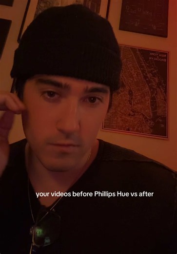 @Philips Hue changed my life and I have been using them for over 10 years, some of those same bulbs. You can essentially light design your life. #philipshue #tiktokcreators #lighting #color