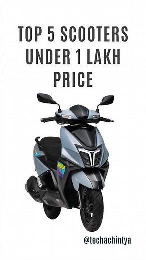 Top 5 Scooters Under 1 Lakh | Best Family Scooters | Best Budget Scooters 2025