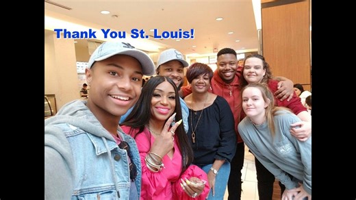 St. Louis fan meet and greet behind-the-scenes look