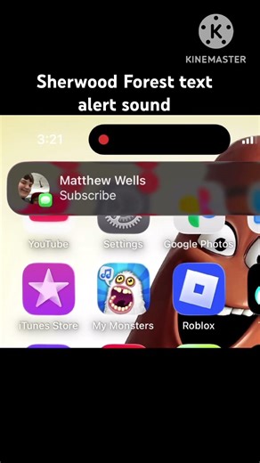 Sherwood Forest text alert sound #sherwoodforest #iphone #sfx #notification #ios #matthewwells