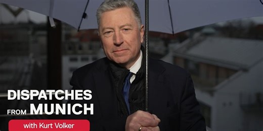 Ambassador Kurt Volker joins us from the Munich Security Conference
