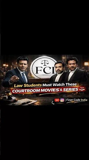 Law Students Must Watch These Courtroom Movies & Series ⚖️ | Best Legal Dramas