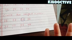 Worksheet on Largest and Smallest number. Please follow Kiddoctive Homeschooling for more. #smallestnumber #largestnumber #worksheet #mondaymood #tomatoes | Kiddoctive - Homeschooling | Facebook