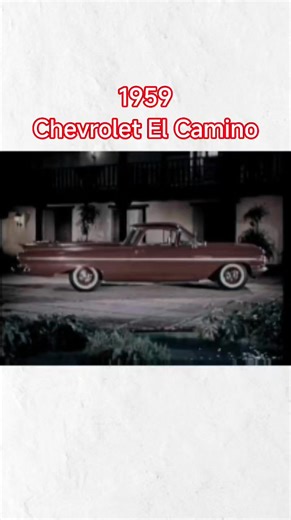 1959 Chevrolet El Camino Commercial | Excellent Classic Cars