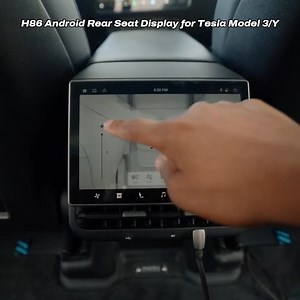 🚀 Turn your Tesla into a rolling lounge — H86 rear Android screen for Model 3/Y brings movies, music & full comfort to the back seat. Treat your passengers right. 🎬🍿 | Hansshow Mod Parts