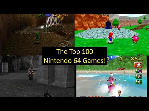 Top 100 N64 Games! (User Voted: 2024 Edition)