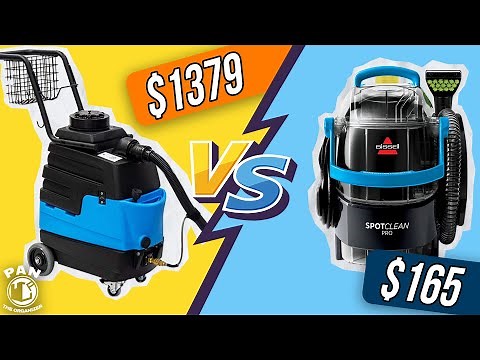 Cheap VS Expensive : Carpet Upholstery Extractors