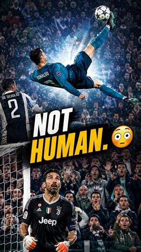 Ronaldo’s Overhead Kick Was NOT Human… 😳🔥 #ronaldo #football #shorts