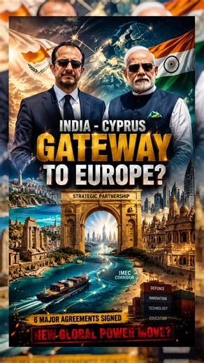 PM Modi in Cyprus 🇮🇳🇨🇾 | Strategic Partnerships