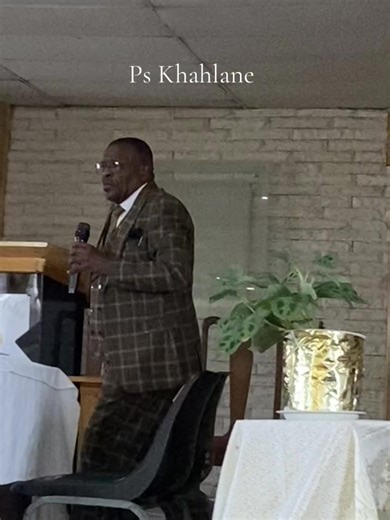 Experiencing a Blessed Sabbath with Ps R Khahlana