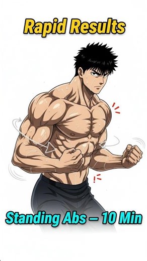 Rapid Results ➜ 10 MIN Standing Abs Workout | Peak Revive