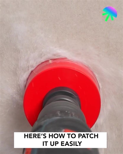 718K views · 527 reactions | Wall damage? Here’s how to patch it up easily! | Magic Hands Creations | Facebook