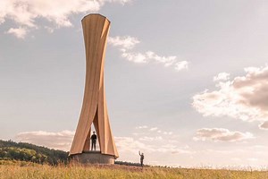Building with wood that bends itself into shape - ETH Ambassadors