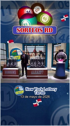 Resultados New York Lottery │Miércoles 13 de mayo de 2026.
