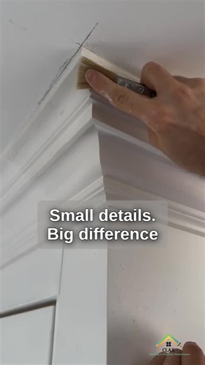 Clax Ltd on Instagram: "Proper preparation = professional results. Filling and shaping gaps the right way to prevent future cracks. Small details. Big difference. Painters will understand. 👀 #homemakeover #wallpainting #modernliving #paintingtips #hometransformation"