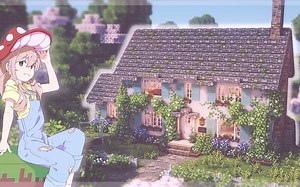 【Minecraft】Blisschen:玫瑰园茶馆