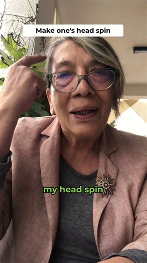 Make one's head spin
