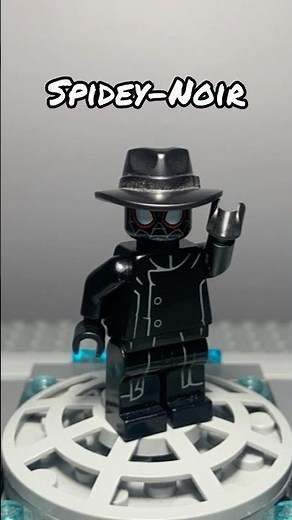 How to make Lego Spider-Man Noir! #brandnewday #spiderman #doomsday