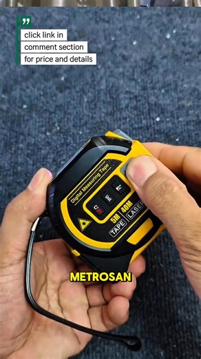 3 in 1 Laser Rangefinder 5m Tape Measure 60m Ranging Distance Meter Ruler LCD Measurement #TapeMeasure #tooltips #reelschallenge #woodworking #woodworkingtools #construction #carpenter #homedecor #steelwork | Construction Worker