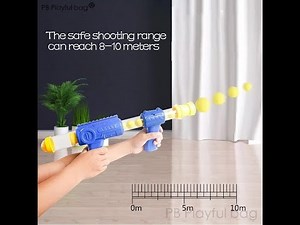 Best Foam Gun For Children |Children's Soft Foam Ball Gun Shooting Game Toy ||Buy online!