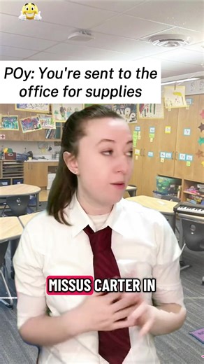 When the teacher sends you to the office#comedy #relatable #teacher #schoollife #schoolmemes