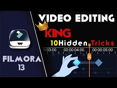 10 HIDDEN Tips, Tricks and Features in Filmora 13 that will save you hours