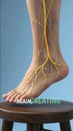 🦶 Why Does Your Foot "Fall Asleep"? The Surprising Science Behind That Tingling Feeling! ⚡ #health