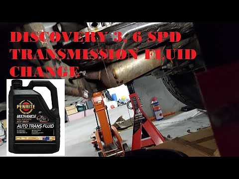 LANDROVER DISCOVERY 3 LR3 TRANSMISSION FLUID ATF SERVICE