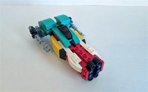 乐高31011套内变形金刚 宇宙战机