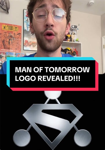 MAN OF TOMORROW LOGO REVEALED!!! #dc #dcu #superman #manoftomorrow #jamesgunn