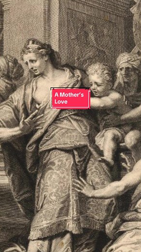 Andromache Shielding Astyanax from Greek Soldiers in Ancient Greek Mythology