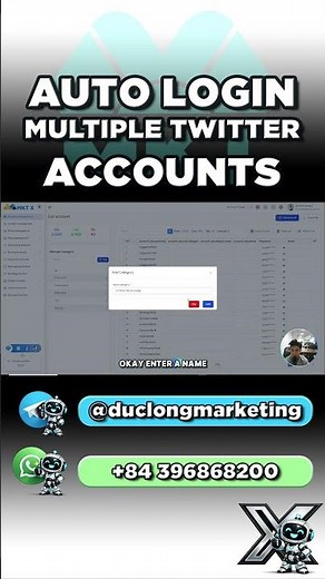 How to Auto Login Multiple Twitter Accounts with MKT X Tool | Best Twitter Automation 2025