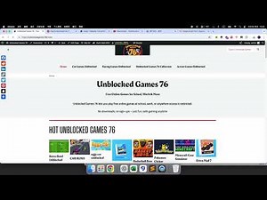 Introduction to the unblocked games 76 website