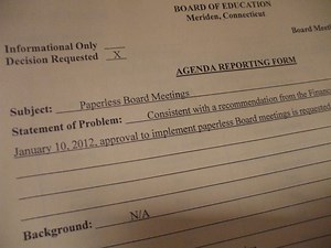 School Board Goes Paperless