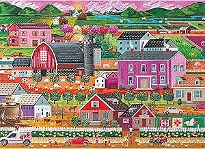 RoseArt - Kodak Premium - Spring Country - 1000 Piece Jigsaw Puzzle for Adults