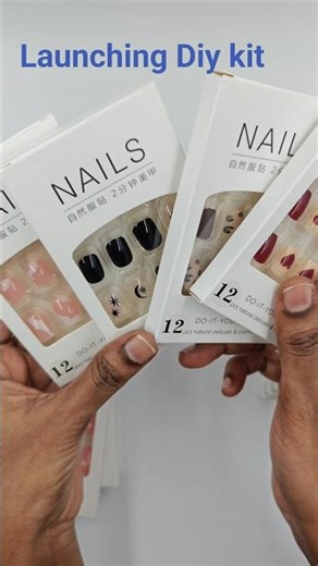 DIY Nails kit 💅/ Salon Style at Home ✨💅🏠 Antitarnish jewellery waterproof 💦💖 #Shorts