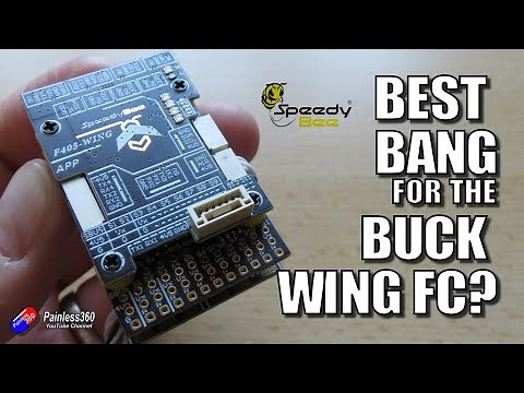 NEW! SpeedyBee just released their first WING flight controller (and I'm impressed!)