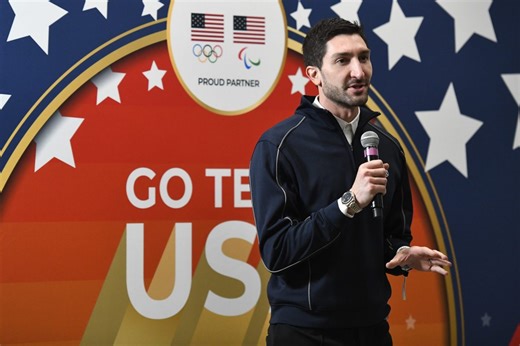 Figure skating champ Evan Lysacek attends Milan games after a decade away from the sport