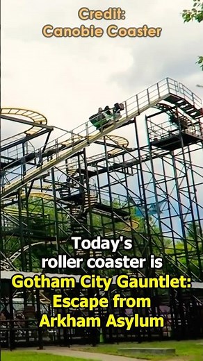 Gotham City Gauntlet: Long Name, Basic Coaster (Coaster of the Day 05/26/26)