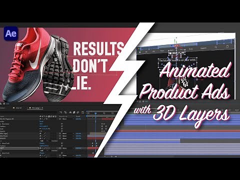 Create Product Animations using 3D Layers in After Effects | Motion Graphics Tutorial