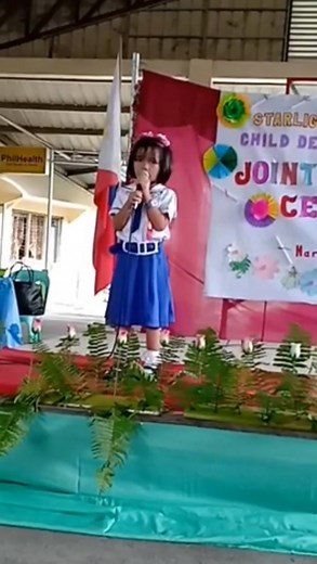 20 reactions · 12 comments | Her Culmination Speech at Holy Redeemer Starlight ECCD Learning Center. Cute paka Ani Bless Brithea Lopez 4 years old pka Ani.☺️ #highlight #daycarestudent #followersreels #fbfriendsfollowers | Joy Lopez | Facebook