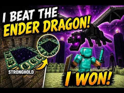 The End is Here… 🐉 Minecraft Survival #Day 17