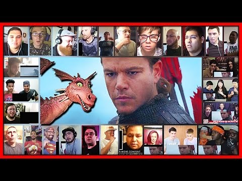 THE GREAT WALL Trailer Reactions Mashup