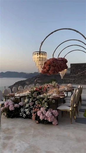 Sea View Wedding Ceremony ✨ Oceanfront Flowers & Decor