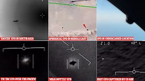 2024: Pentagon releases footage of UFOs spotted around the world
