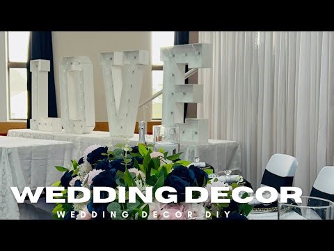 Wedding Decorations Ideas || Easy DIY Wedding Decor