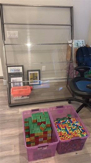 Mac Miller - Swimming (744 Rubik’s Cubes) #macmiller #mac #macmillerfanart #fanart #macmillerforever #ripmacmiller #mostdope #mostdopefamily #rubiks #rubikscubes | The Cube Abides