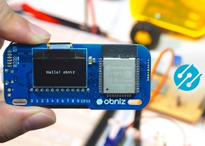 obniz Development Board Offers IO API Managed Cloud Control