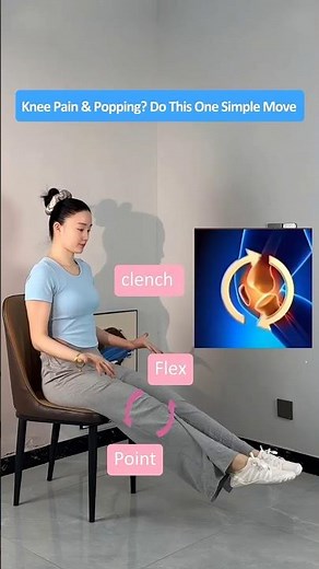 Knee Pain and Clicking Sounds Try This Simple Move to Feel Immediate Relief